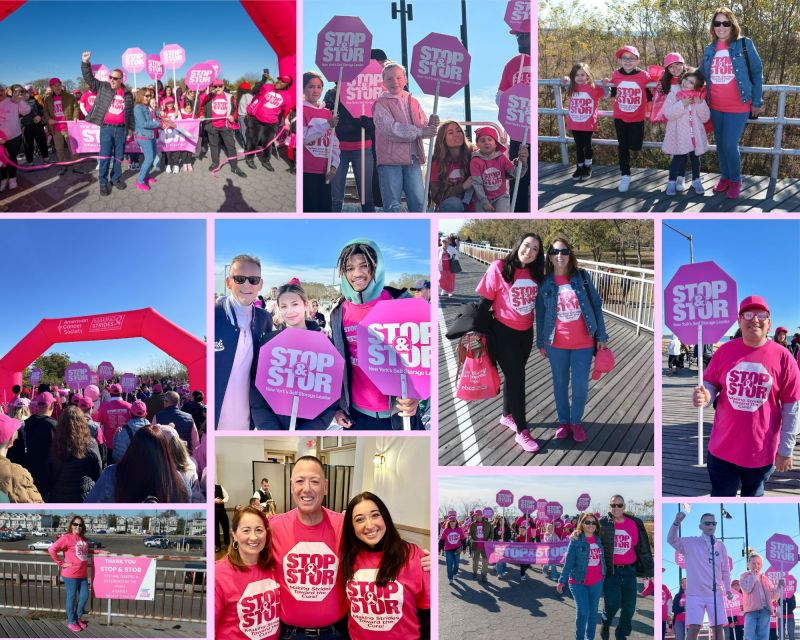 Hundreds of Stop & Stor employees, families & friends walk to raise money for a cure for Breast Cancer!