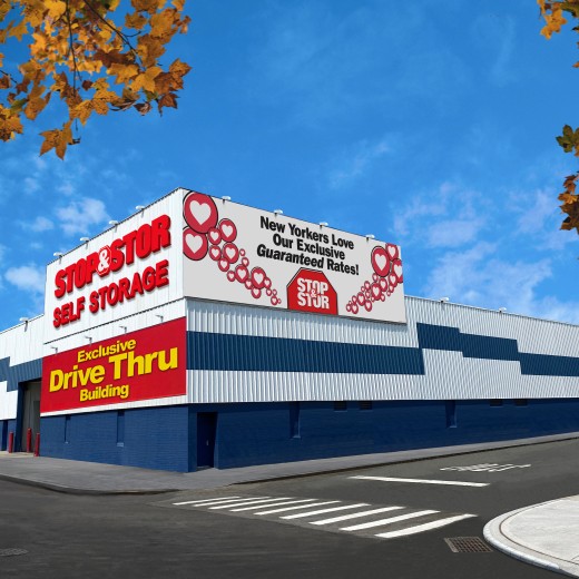 Our enormous Bronx location features our exclusive Drive-Thru Building